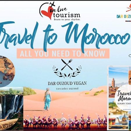 Dar Ouzoud Vegan Hotel Exterior foto