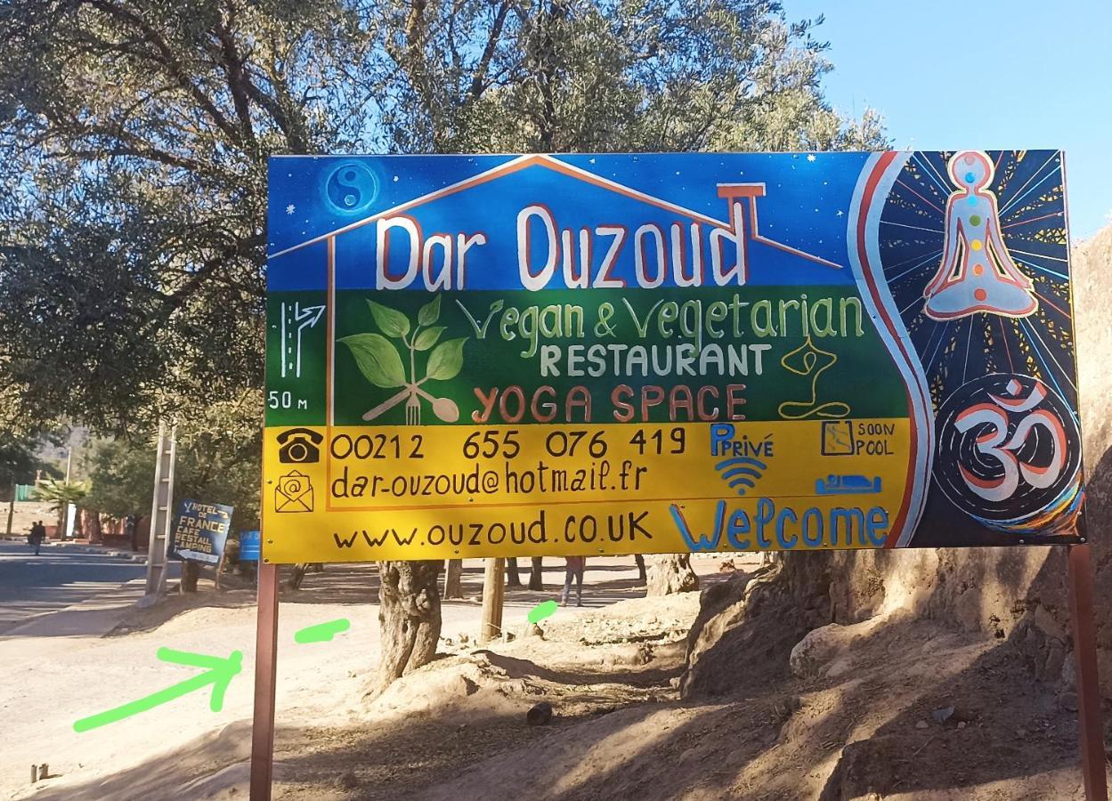 Dar Ouzoud Vegan Hotel Exterior foto